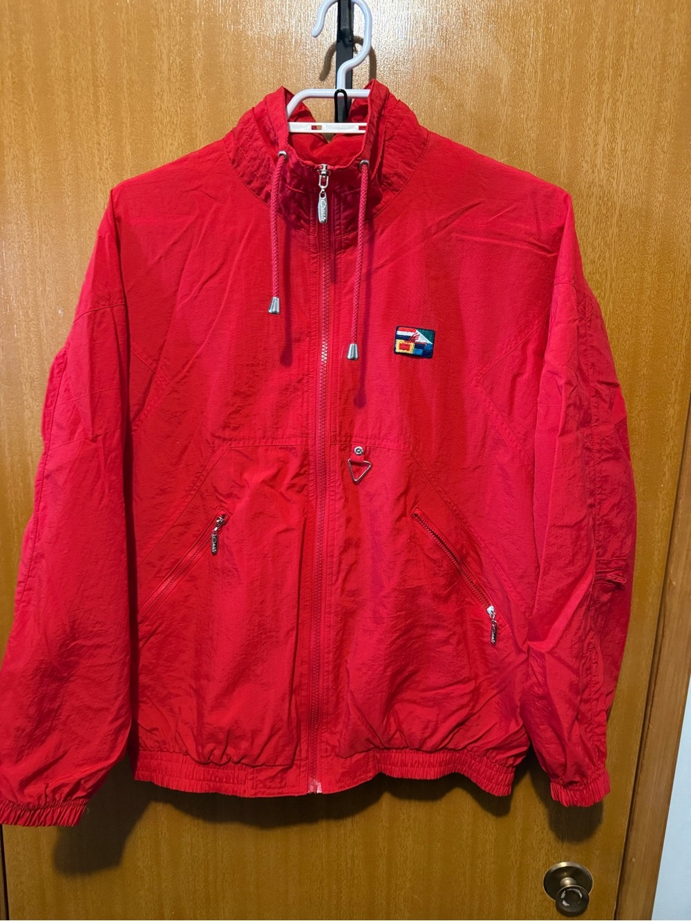 Catalina Red Full-Zip Windbreaker Jacket
